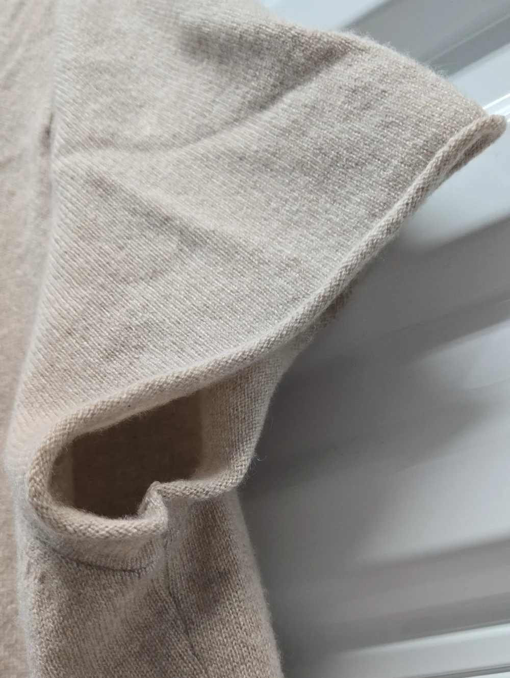 J Crew Cashmere T Shirt Oatmeal Size L Comfy And Soft